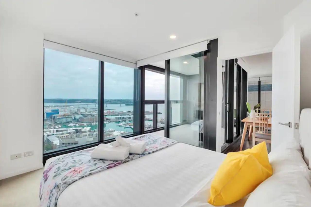 奥克兰Magnificent Skytower, Sea, Habour View In Cbd公寓 外观 照片