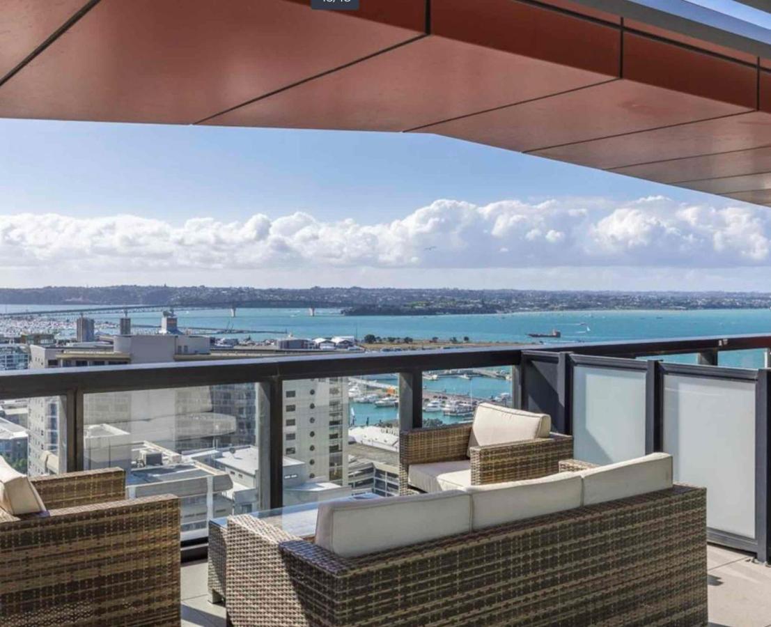 奥克兰Magnificent Skytower, Sea, Habour View In Cbd公寓 外观 照片
