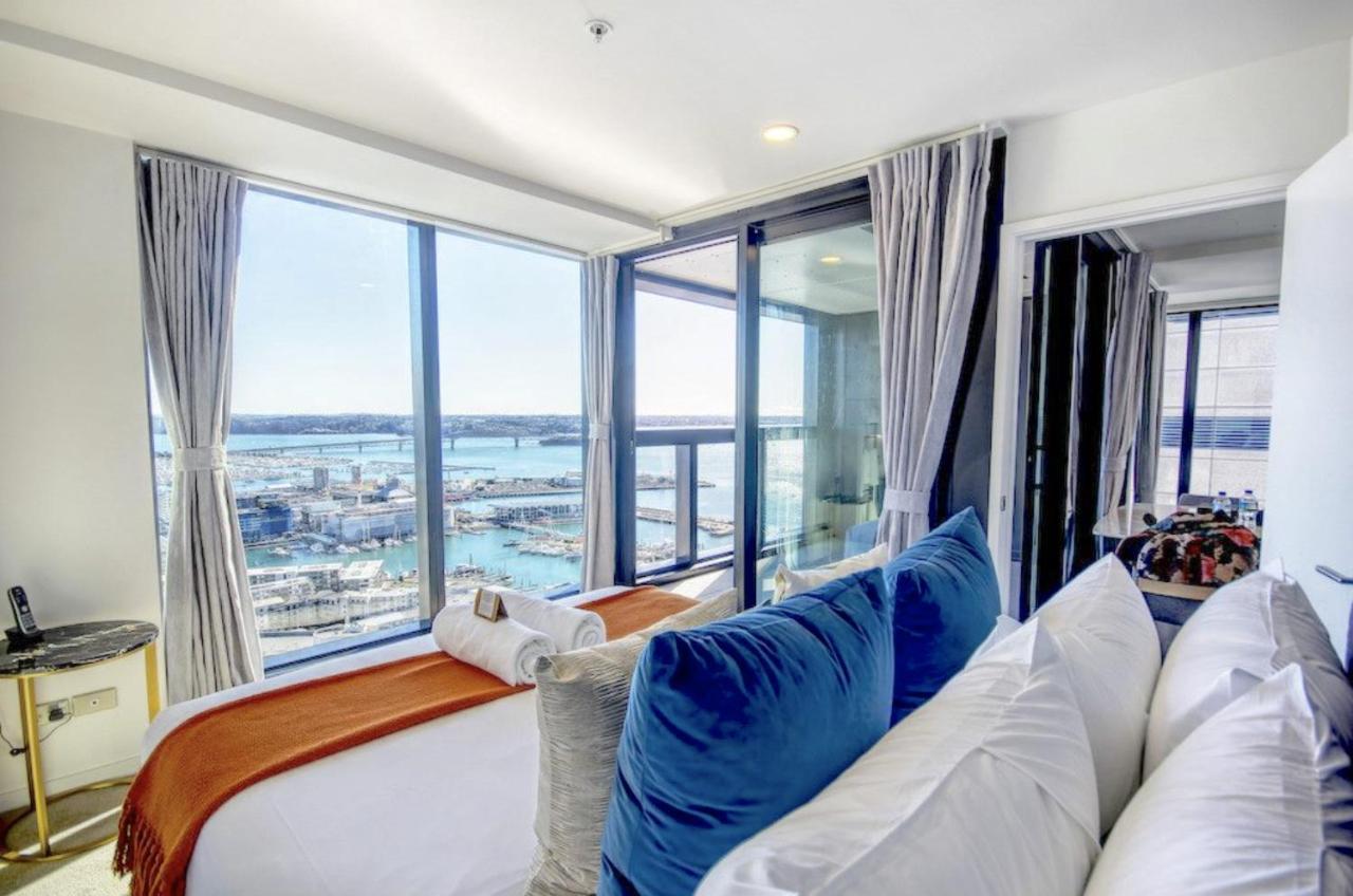 奥克兰Magnificent Skytower, Sea, Habour View In Cbd公寓 外观 照片